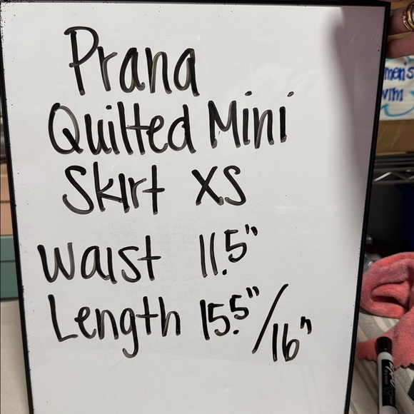 Prana Gray Quilted Diva Wrap Mini Skirt size XS - Picture 3 of 14